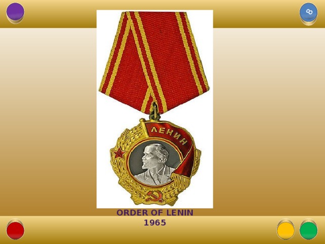 8 Order of Lenin 1965 11