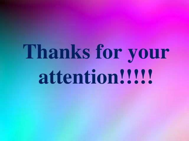 Thanks for your attention!!!!!