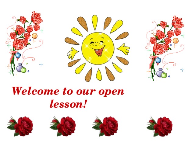 Welcome to our open lesson!