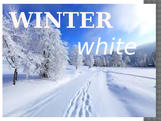 WINTER white