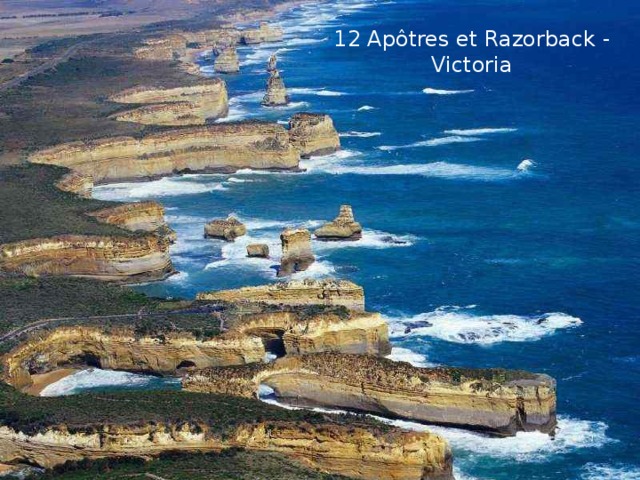 12 Apôtres et Razorback - Victoria