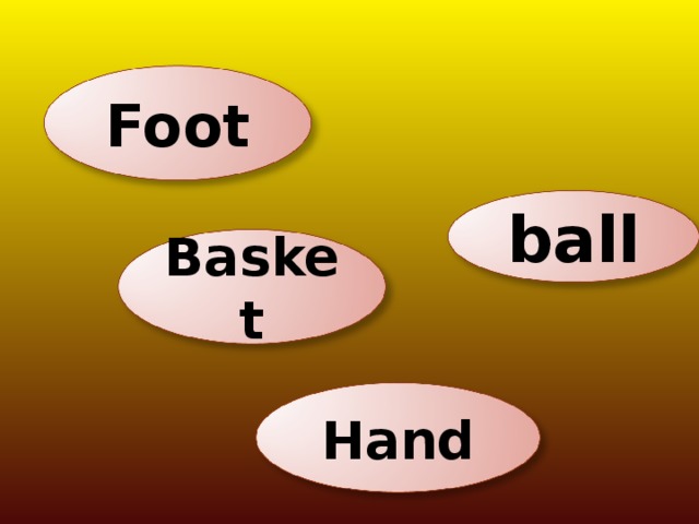 Foot ball Basket Hand