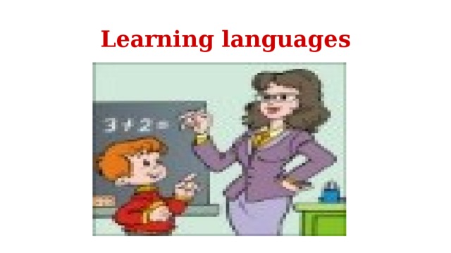 Learning languages