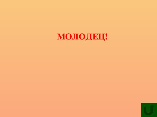 МОЛОДЕЦ!