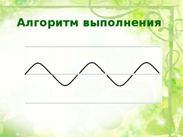 Алгоритм выполнения