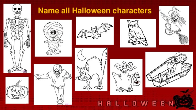Name all Halloween characters