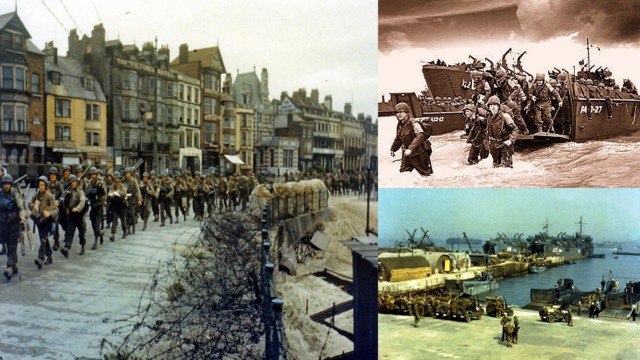 ОТКРЫТИЕ ВТОРОГО ФРОНТА Второй фронт был открыт 6 июня 1944 года в результате высадки англо-американских войск в  Нормандии  — Нормандской десантной операции под кодовым наименованием 
