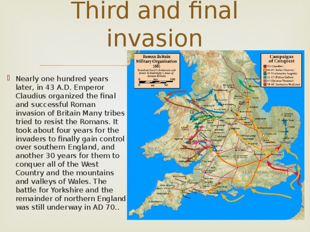 Third and final invasion