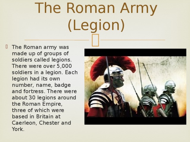 The Roman Army (Legion)