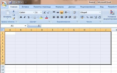 Копирование таблицы Word в Excel