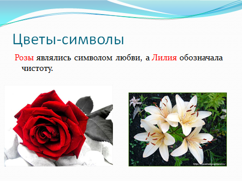 Какой цветок символ любви в россии
