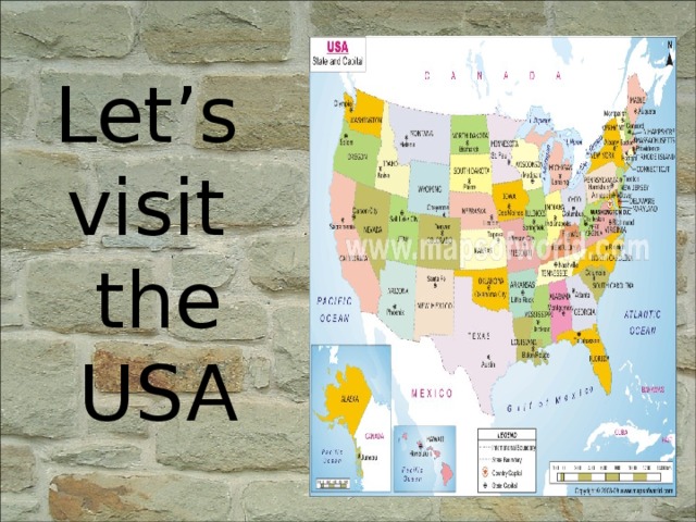 Let’s  visit  the USA