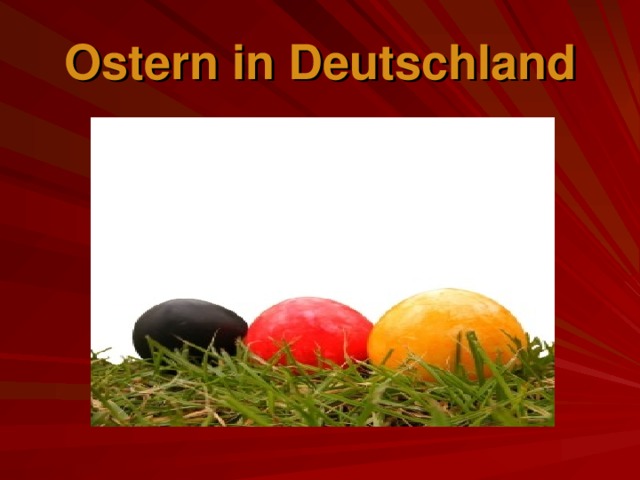 Ostern in Deutschland