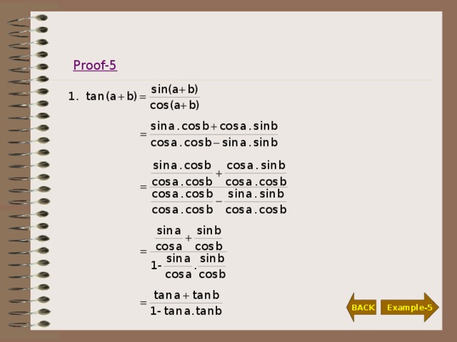 Proof-5 BACK Example-5