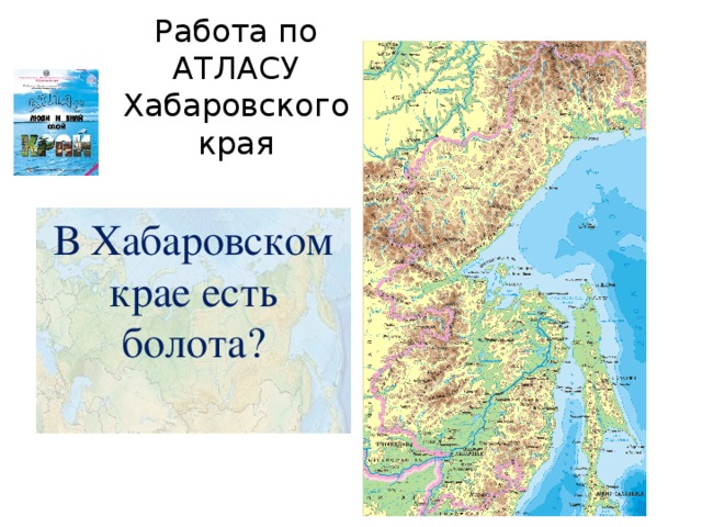 Работа по АТЛАСУ Хабаровского края В Хабаровском крае есть болота?