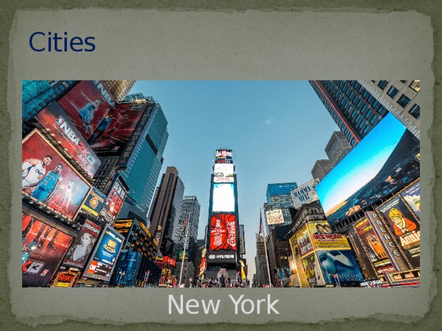 Cities New York