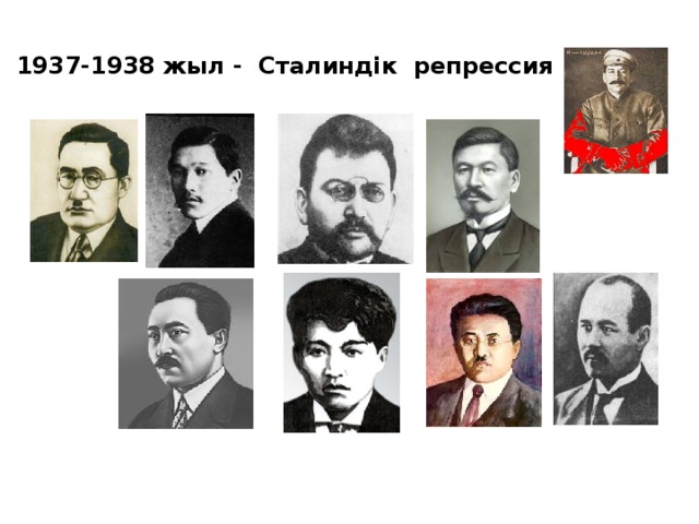1937-1938 жыл - Сталиндік репрессия