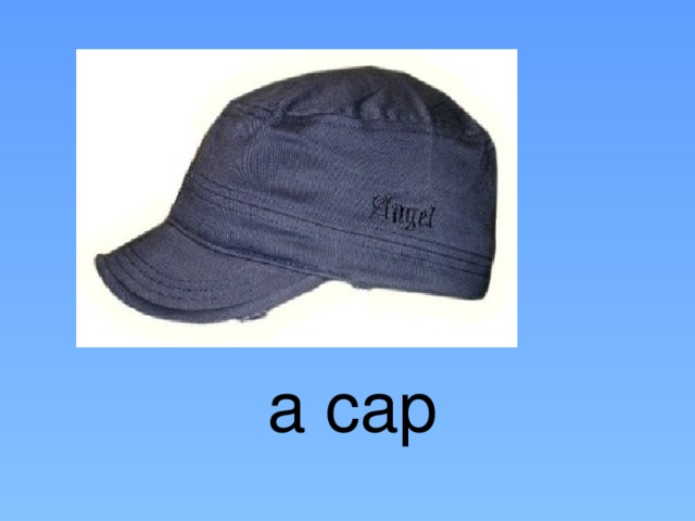 a cap