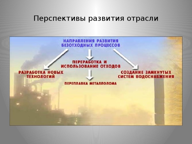 Проблемы перспективы промышленностей