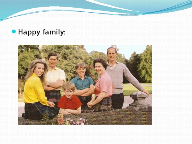 Happy family: