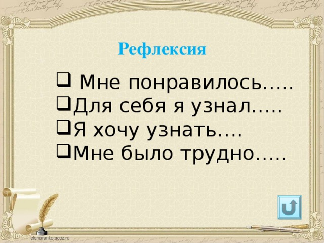 Рефлексия