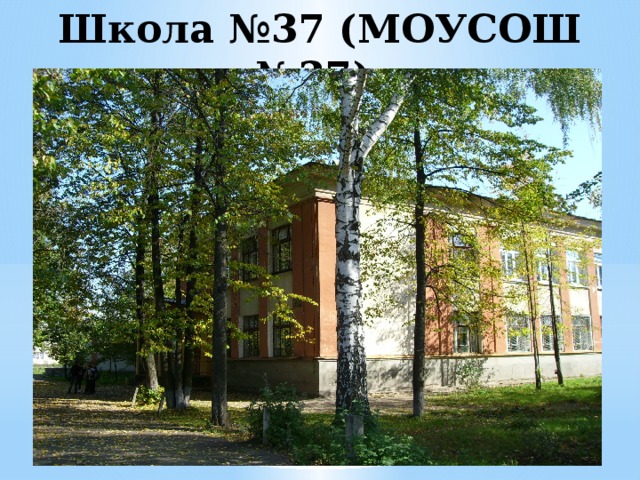 Школа №37 (МОУСОШ №37)