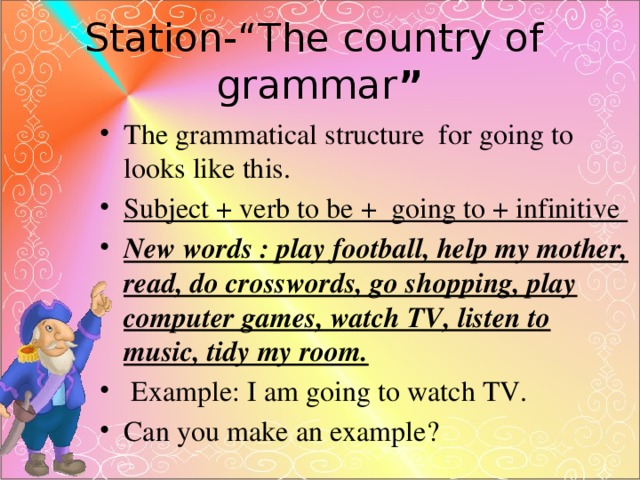 Station-“The country of grammar ”