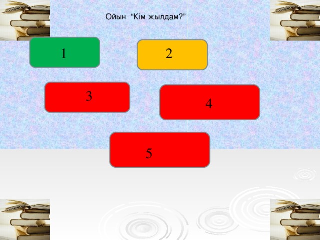 Ойын “Кім жылдам?” Бастауыш дегеніміз не? Баяндауыш дегеніміз не? 2 1 Тұрлаулы мүшелерге нелер жатады? 3 Тұрлаусыз мүшелер дегеніміз не? 4 Сөйлем мүшелерінің байланысын қалай анықтаймыз? 5