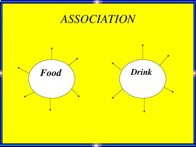 ASSOCIATION Food  Drink