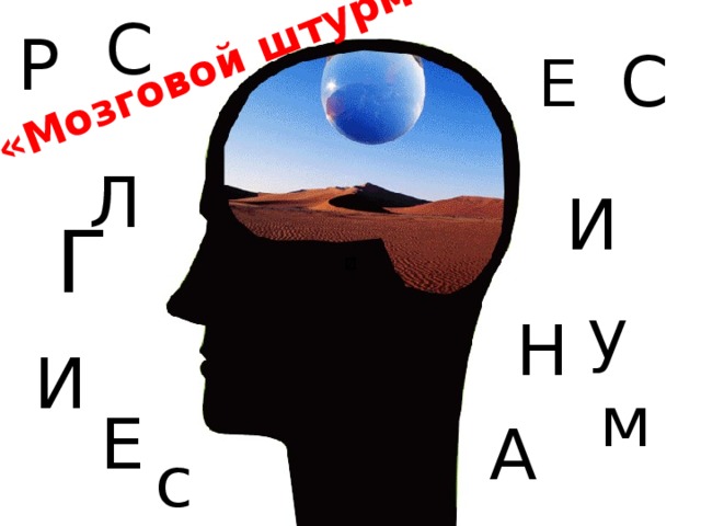 С «Мозговой штурм» Р С Е Л И Г С И у Н И м Е А с