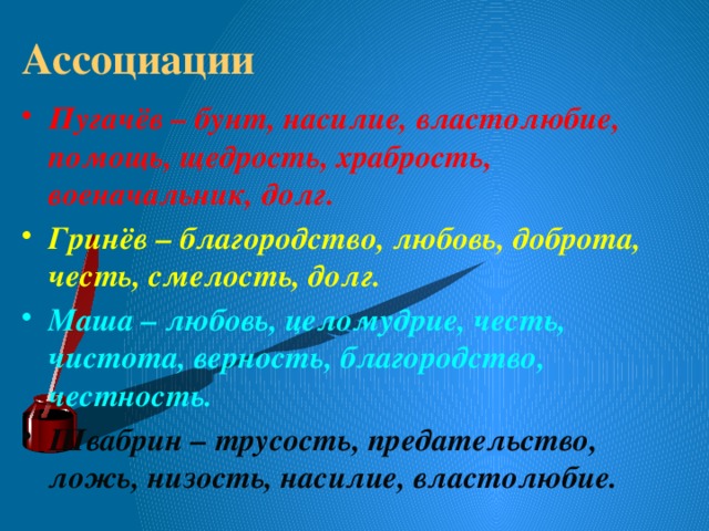 Ассоциации