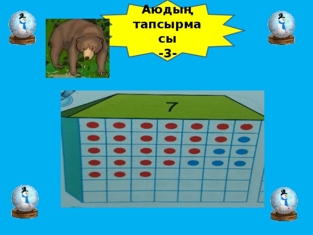 Аюдың тапсырмасы -3-