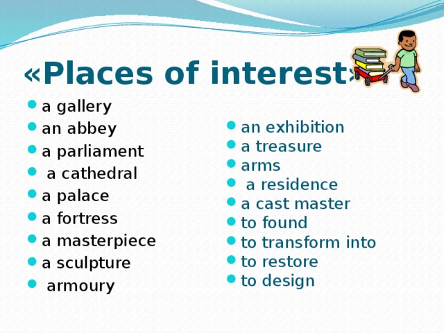 «Places of interest»