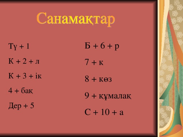 Мақалдар Жер таусыз болмайды, Халық хансыз болмайды  Ханда қырық кісінің ақылы бар.