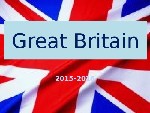 Great Britain 2015-2016