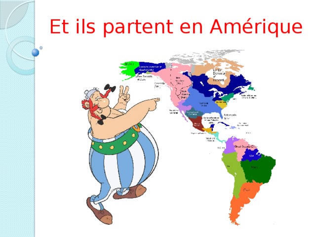 Et ils partent en Amérique