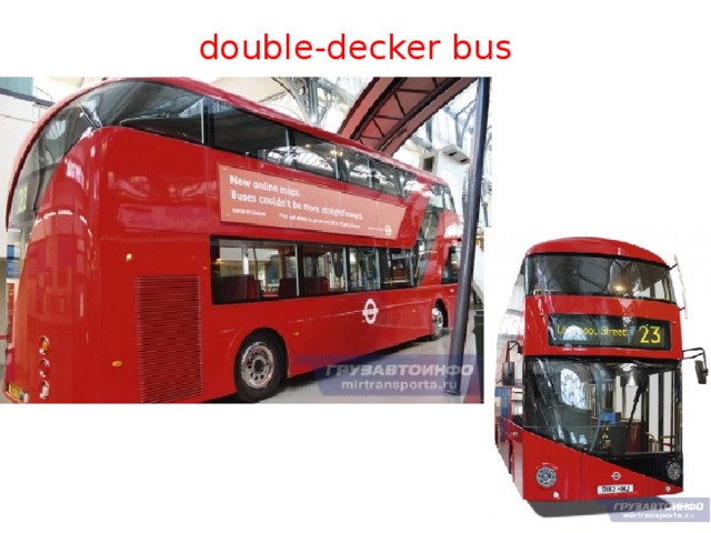 double-decker bus