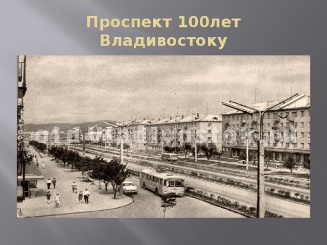 Проспект 100лет Владивостоку