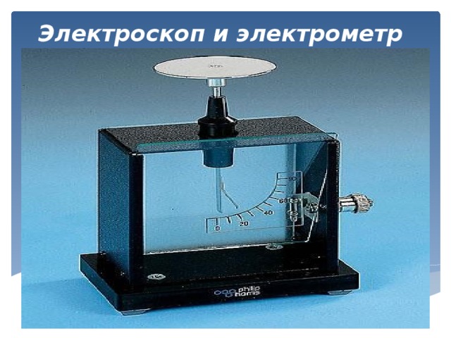 Электроскоп и электрометр