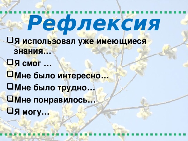 Рефлексия