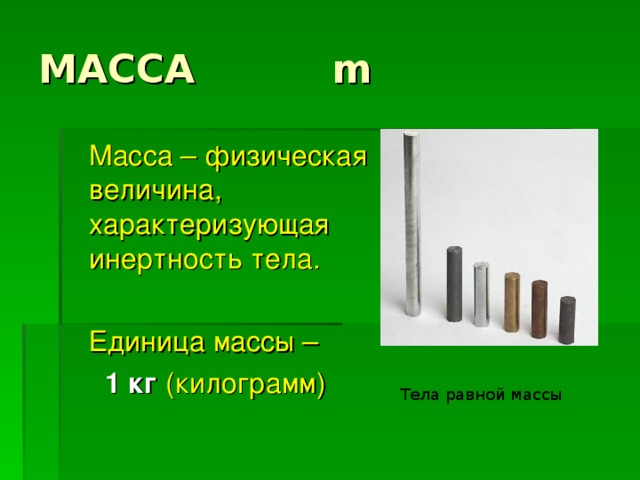 Физическая масса