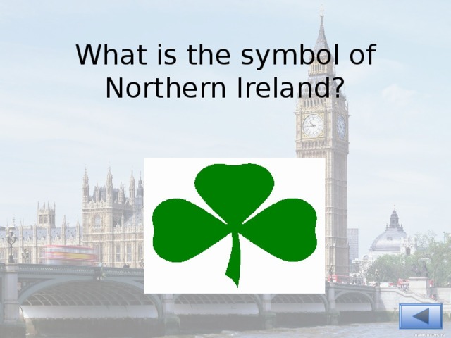 What is the symbol of Northern Ireland?