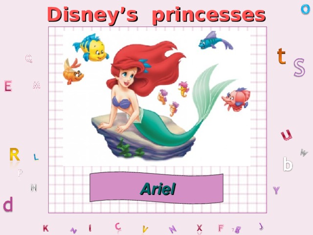 Disney’s princesses Ariel