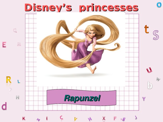 Disney’s princesses Rapunzel