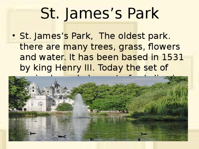 St. James’s Park