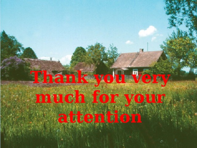 Thank you very much for your attention