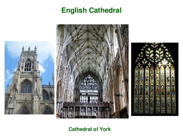 English Cathedral Cathedral of York 37