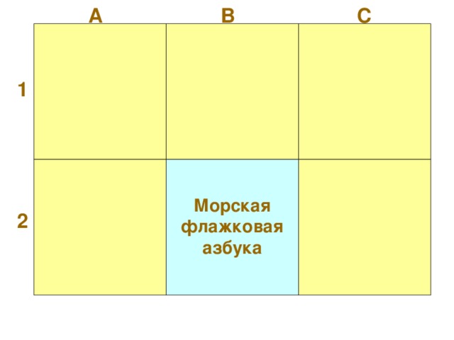 В А С 1 Морская флажковая азбука 2