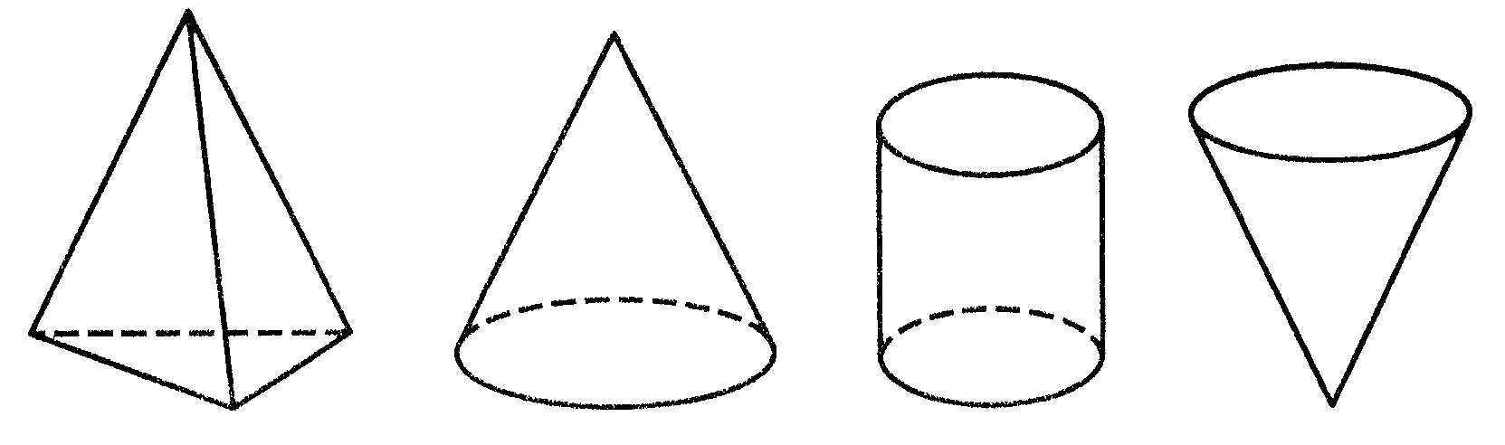 Найти конус цилиндр и конус. Объемные геометрические фигуры конус. Конус контур.