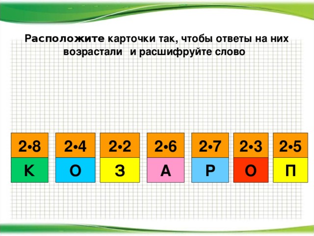 Математика таблица умножения презентация